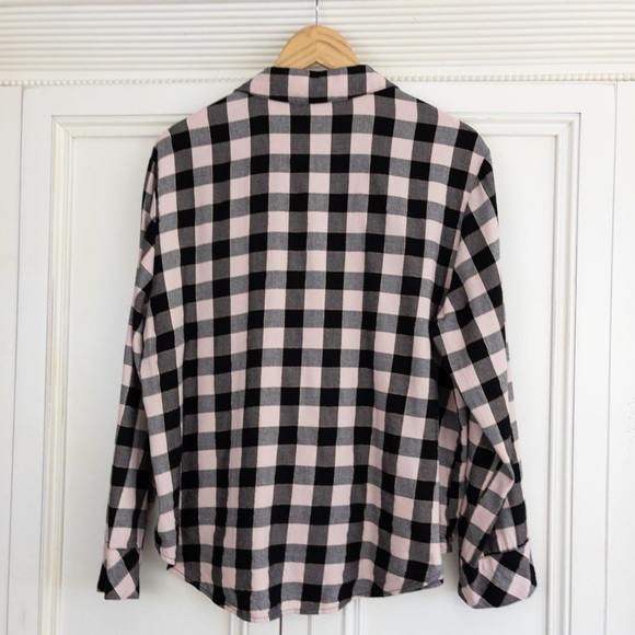 Victoria’s Secret • The Flannel PJ /Pink and Black Shimmer Check - Picture 6 of 14